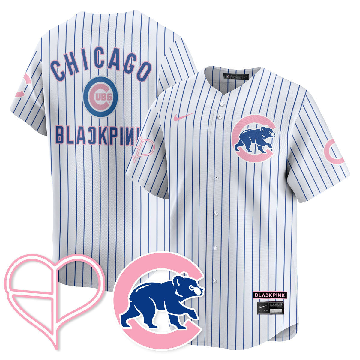 Men's Chicago Cubs BL??KPI?K 2025 Limited Jersey - All Stitched