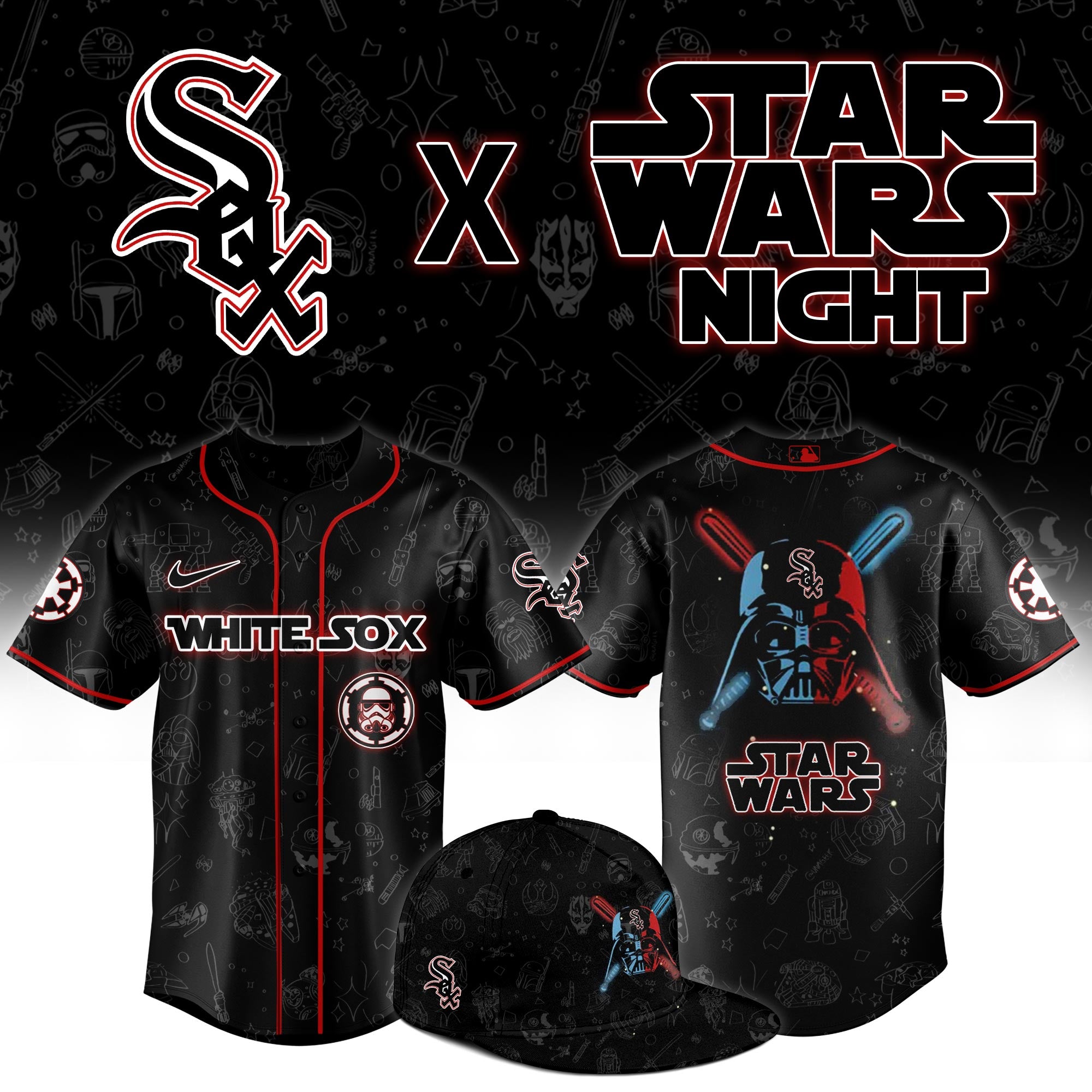 Chicago White Sox Star Wars Night Jersey